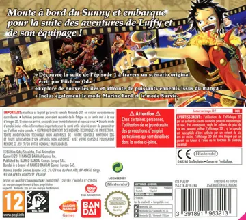 One Piece Unlimited Cruise SP2 (Europe)(En,Fr,Ge,It,Es) box cover back